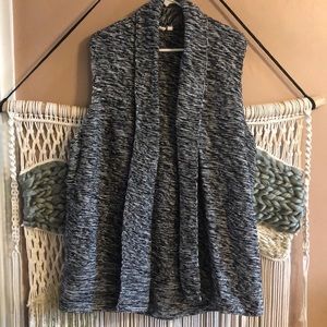 Gap sleeveless knit cardigan